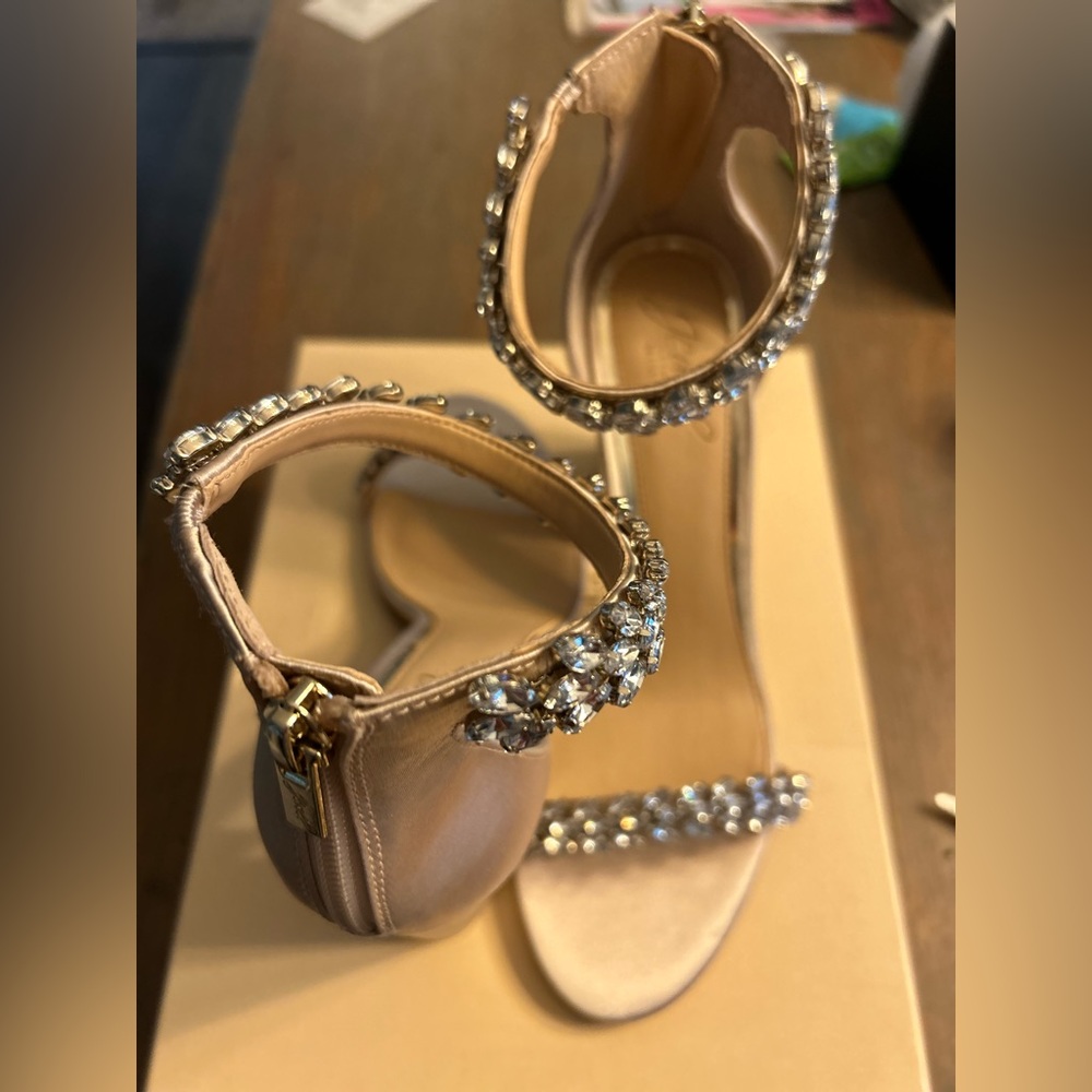 Rhinestone Evening Sandals/Heels
